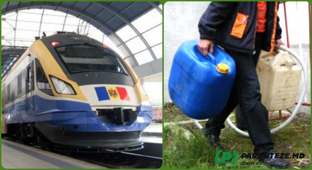 DOC // Dovezi cum s-ar fi furat de la CFM. Deputat PAS: 325 tone de motorină doar de la o singură locomotivă în 2018